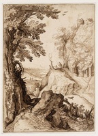 O 003
<br/>
Berglandschap
<br/>
<em>Bril, Paul (1554 - 1626)</em>